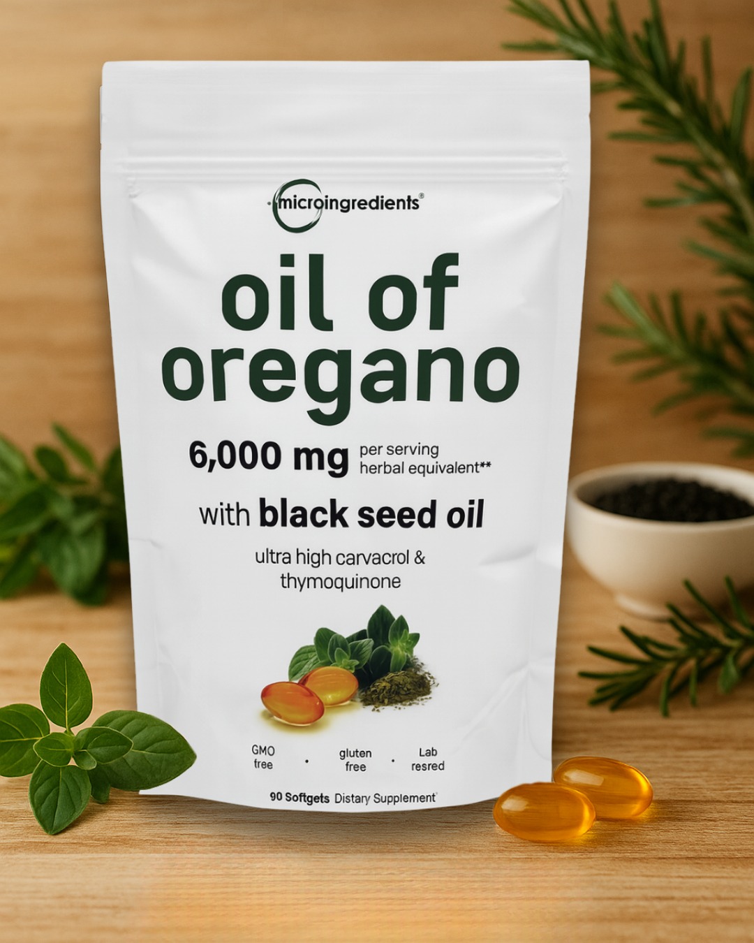 ACEITE DE OREGANO MICROINGREDIENTES